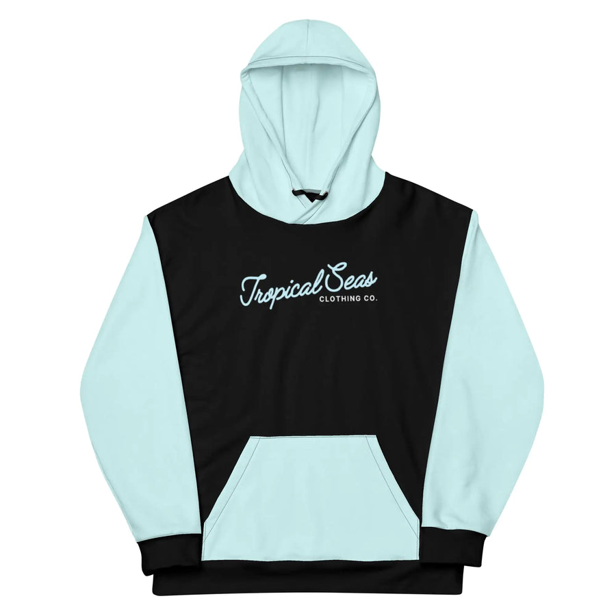 Bahama Blue Two-Tone Tropical Seas Hoodie 