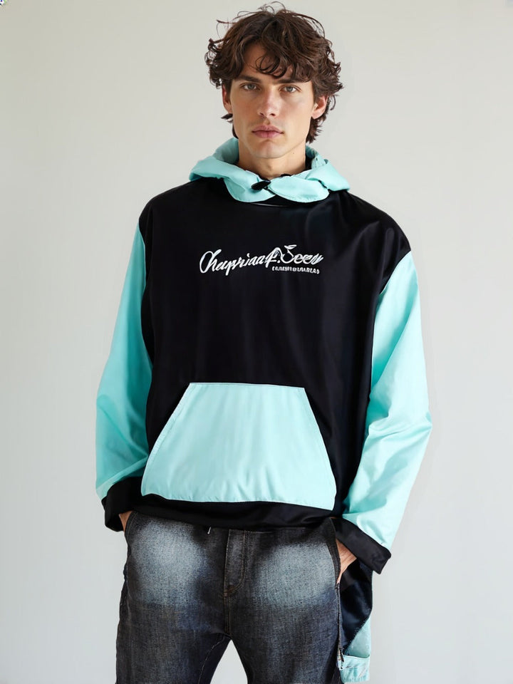 Bahama Blue Two-Tone Tropical Seas Hoodie 